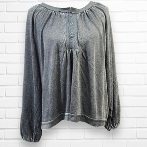 We The Free Free People Oversized Fit Top Size Small